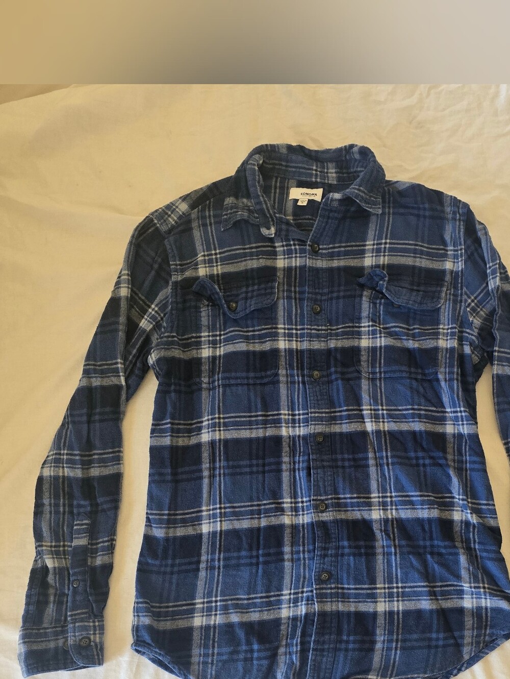 Sonoma Good For Life Blue Flannel